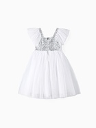 Платье детское нарядное KAFTAN, рост 110 см, белое 10516842 - фото 14424134