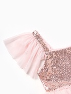 Платье нарядное для девочки KAFTAN с крылышками, нежно-розовое, рост 86-92 см  (артикул 10516846)  большой выбор товаров оптом и в розницу по низким ценам с доставкой