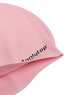 Шапочка для плавания взрослая ONLYTOP, силиконовая, 56 г, обхват 54-60 см, розовая - Фото 3