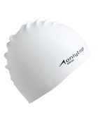 Шапочка для плавания взрослая ONLYTOP, силиконовая, 56 г, обхват 54-60 см, белая - Фото 7
