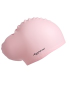 Шапочка для плавания взрослая ONLYTOP, для длинных волос, силиконовая, обхват 54-60 см, розовая - Фото 2