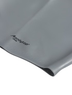 Шапочка для плавания взрослая ONLYTOP, для длинных волос, силиконовая, обхват 54-60 см, серая - Фото 4