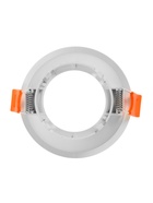 Светильник встраиваемый под лампу MR-16, круглый, пластиковый, белый - Фото 7