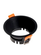 Светильник встраиваемый под лампу MR-16, круглый, пластиковый, чёрный - Фото 6