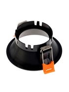 Светильник встраиваемый под лампу MR-16, круглый, пластиковый, чёрный - Фото 8