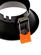 Светильник встраиваемый под лампу MR-16, круглый, пластиковый, чёрный - Фото 9