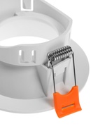 Светильник встраиваемый под лампу MR-16, круглый, пластиковый, белый - Фото 9