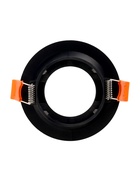 Светильник встраиваемый под лампу MR-16, круглый, пластиковый, чёрный - Фото 7