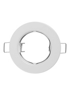 Светильник встраиваемый под лампу MR-16, круглый, металлический, белый - Фото 5