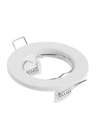 Светильник встраиваемый под лампу MR-16, круглый, металлический, белый - Фото 6