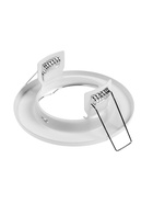 Светильник встраиваемый под лампу MR-16, круглый, металлический, белый - Фото 8