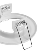 Светильник встраиваемый под лампу MR-16, круглый, металлический, белый - Фото 9