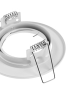 Светильник встраиваемый под лампу MR-16, поворотный, круглый, металлический, белый - Фото 10