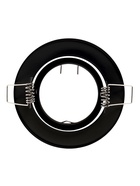 Светильник встраиваемый под лампу MR-16, поворотный, круглый, металлический, чёрный - Фото 8