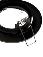 Светильник встраиваемый под лампу MR-16, поворотный, круглый, металлический, чёрный - Фото 10