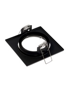 Светильник встраиваемый под лампу MR-16, поворотный, квадратный, металлический, чёрный - Фото 9