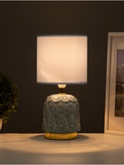 Лампа настольная «Букет» 1×40 Вт Е14 голубой 14.5×14.5×30 см МОДЕЛЬ - Фото 2