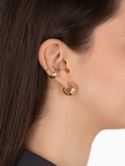 Серьги и кафф QF «Бублик», набор 4 шт. цвет золото - Фото 8