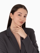 Серьги и кафф QF «Бублик», набор 4 шт. цвет золото - Фото 5