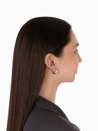 Серьги и кафф QF «Бублик», набор 4 шт. цвет серебро - Фото 9