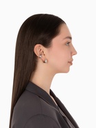 Серьги и кафф QF «Бублик», набор 4 шт. цвет серебро - Фото 10