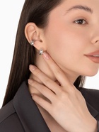 Серьги и кафф QF «Бублик», набор 4 шт. цвет серебро - Фото 13