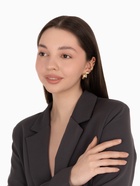 Серьги и кафф QF «Объёмные фигуры», набор 4 шт. цвет золото - Фото 12