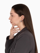 Серьги и кафф QF «Объёмные фигуры», набор 4 шт. цвет серебро - Фото 6