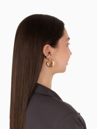 Серьги кольца и каффы QF «Бублик», набор, цвет серебро, золото - Фото 8