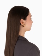 Серьги и каффы QF «Сердечки», набор, бублик, цвет золото - Фото 4