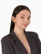 Серьги и каффы QF «Сердечки», набор, бублик, цвет золото - Фото 8