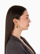 Серьги и каффы QF «Плетённый бублик», набор, цвет золото - Фото 10