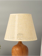 Настольная лампа "ЭКО" 1х40Вт Е27 светлое дерево 25х25х39,5см 10841045