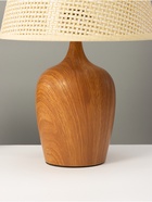 Настольная лампа "ЭКО" 1х40Вт Е27 светлое дерево 25х25х39,5см 10841045