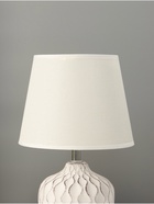 Настольная лампа «Кудри» 1×40 Вт Е14 белый/кофе 19.5×19.5×31 см - Фото 3