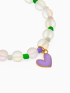 Браслет детский «Выбражулька» кошачий глаз бусина 8 мм, разноцветный - фото 808757326