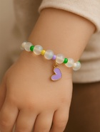 Браслет детский «Выбражулька» кошачий глаз бусина 8 мм, разноцветный - фото 808902753