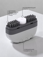 Щётка для обуви с моющим средством Raccoon, салфетка в комплекте, картонная коробка - Фото 2