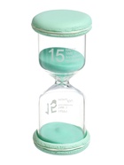Песочные часы на 15 минут «Макарун», 4.4×9.8 см, бирюзовые - Фото 4