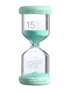Песочные часы на 15 минут «Макарун», 4.4×9.8 см, бирюзовые - Фото 7