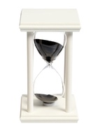 Песочные часы, на 30 минут, 8.8×14 см, деревянные, белые - Фото 5