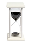 Песочные часы, на 60 минут, 10×10×20 см, деревянные, белые - Фото 5