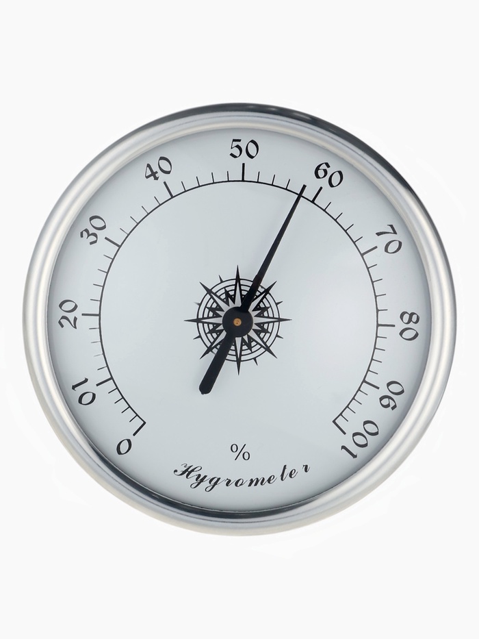 Гигрометр механический, настенный, d=7.2 см - Фото 1