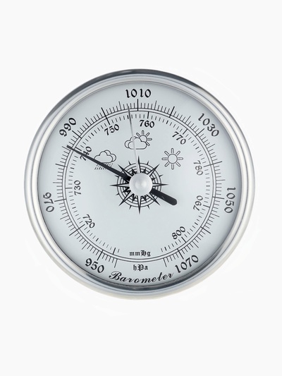 Барометр механический, метеостанция, настенный, d=7.2 см