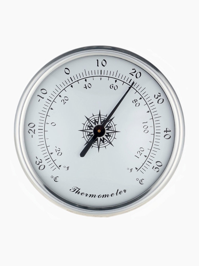 Термометр механический, настенный, d=7.2 см - Фото 1