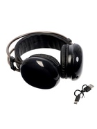 Наушники беспроводные, полноразмерные, Mybit W-33, RGB подсветка, Bluetooth 5.3, 800 мАч, Type-C, RGB подсветка, чёрные - Фото 11