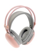 Наушники беспроводные, полноразмерные, Mybit W-33, RGB подсветка, Bluetooth 5.3, 800 мАч, Type-C, RGB подсветка, розовые - Фото 2