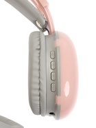Наушники беспроводные, полноразмерные, Mybit W-33, RGB подсветка, Bluetooth 5.3, 800 мАч, Type-C, RGB подсветка, розовые - Фото 5