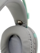 Наушники беспроводные, полноразмерные, Mybit W-33, RGB подсветка, Bluetooth 5.3, 800 мАч, Type-C, RGB подсветка, зелёные - Фото 6