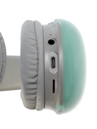 Наушники беспроводные, полноразмерные, Mybit W-33, RGB подсветка, Bluetooth 5.3, 800 мАч, Type-C, RGB подсветка, зелёные - Фото 9